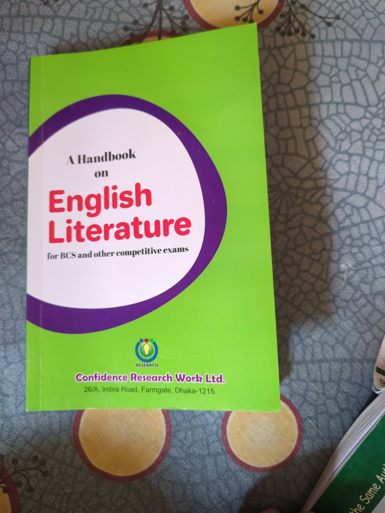 A HandBook on English Literature (Confidence) + 2pc Marks