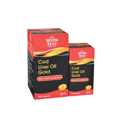 Seven Seas Cod Liver Oil Gold 600 Capsules