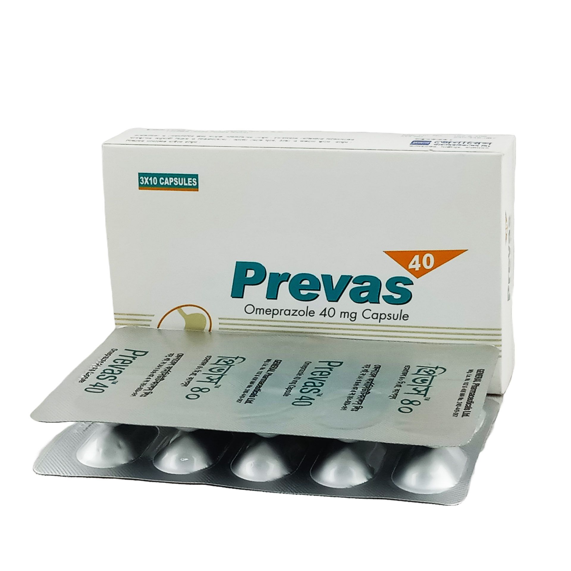 Prevas Capsule - (40mg) - 1 strip