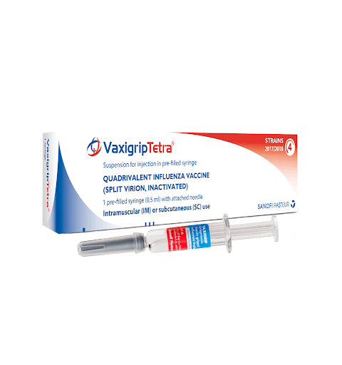 Vaxigrip Tetra Injection - (0.5ml)