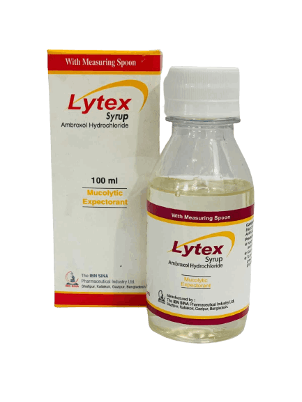 Lytex Syrup - (15mg/5ml)