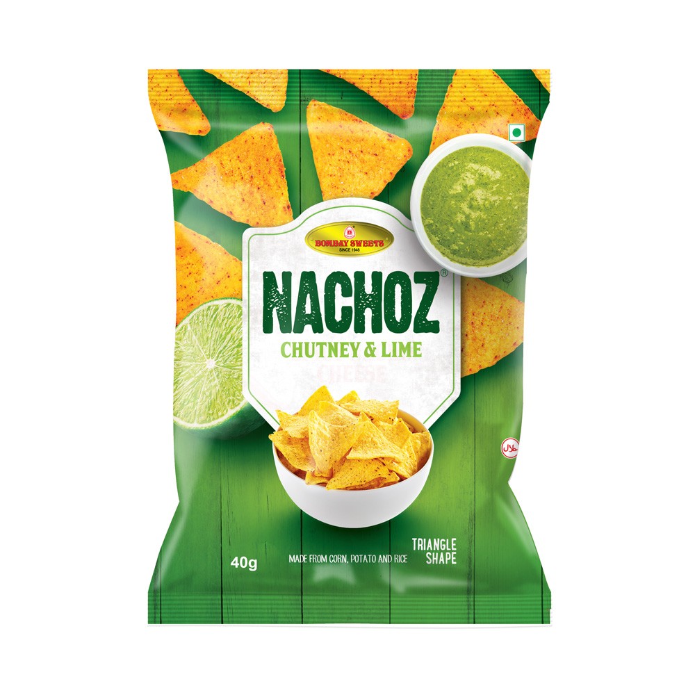 Bombay Sweets Nachoz Chutney & Lime 35 gm