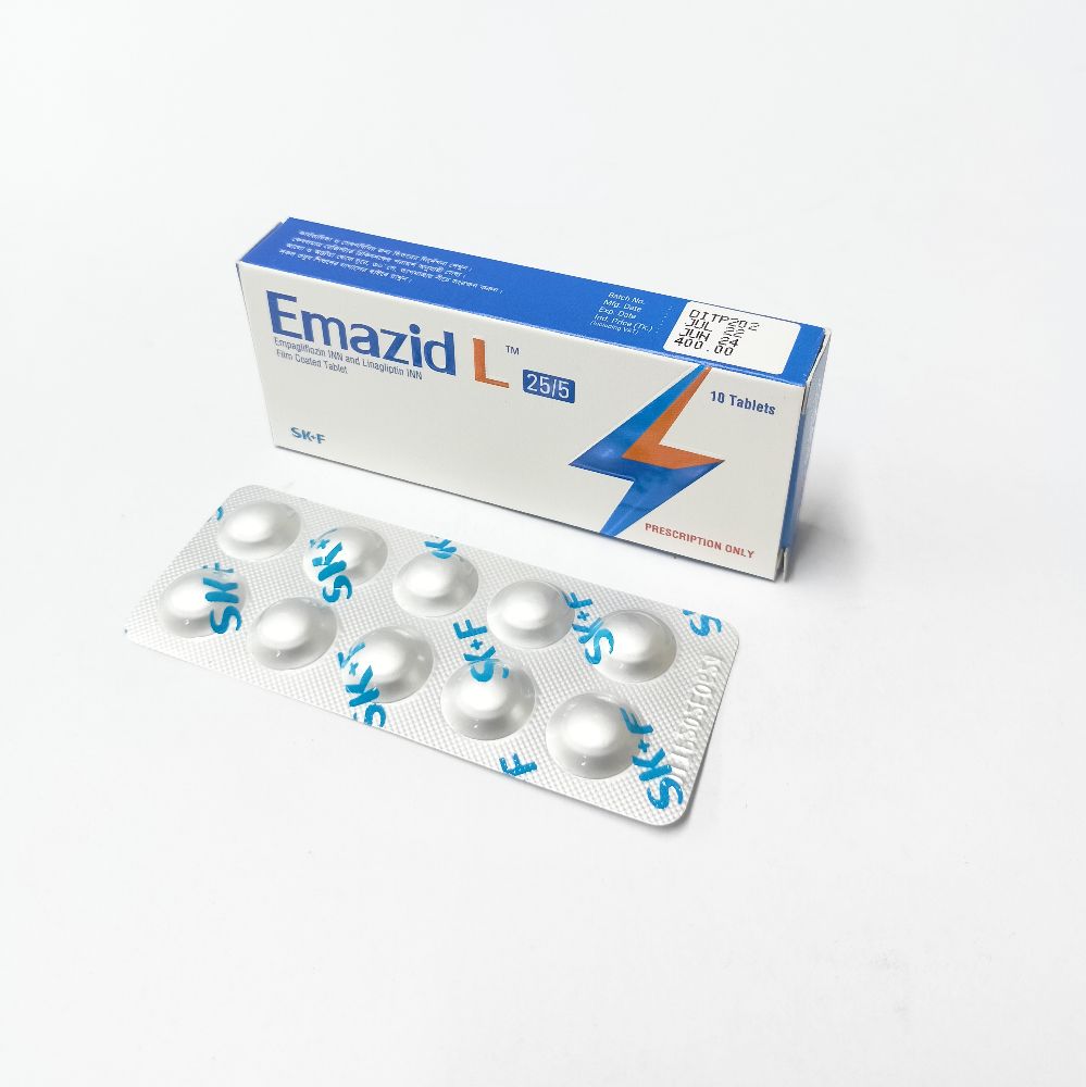 Emazid L 25/5 Tablet - (25mg+5mg)
