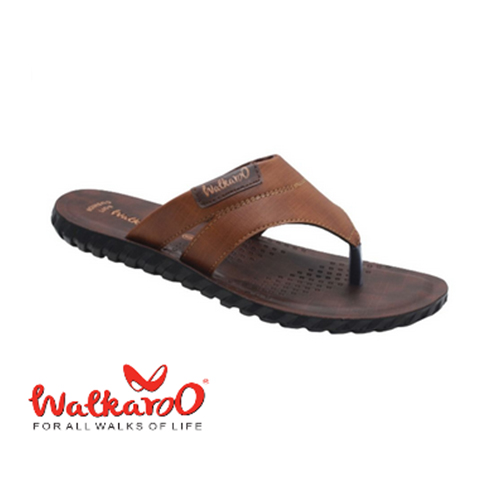 Walkaroo Men's Stylish Brown tan-5063 Sandal