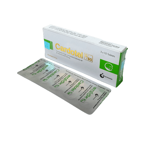 Cardotel 5/80 Tablet - (80mg+5mg)