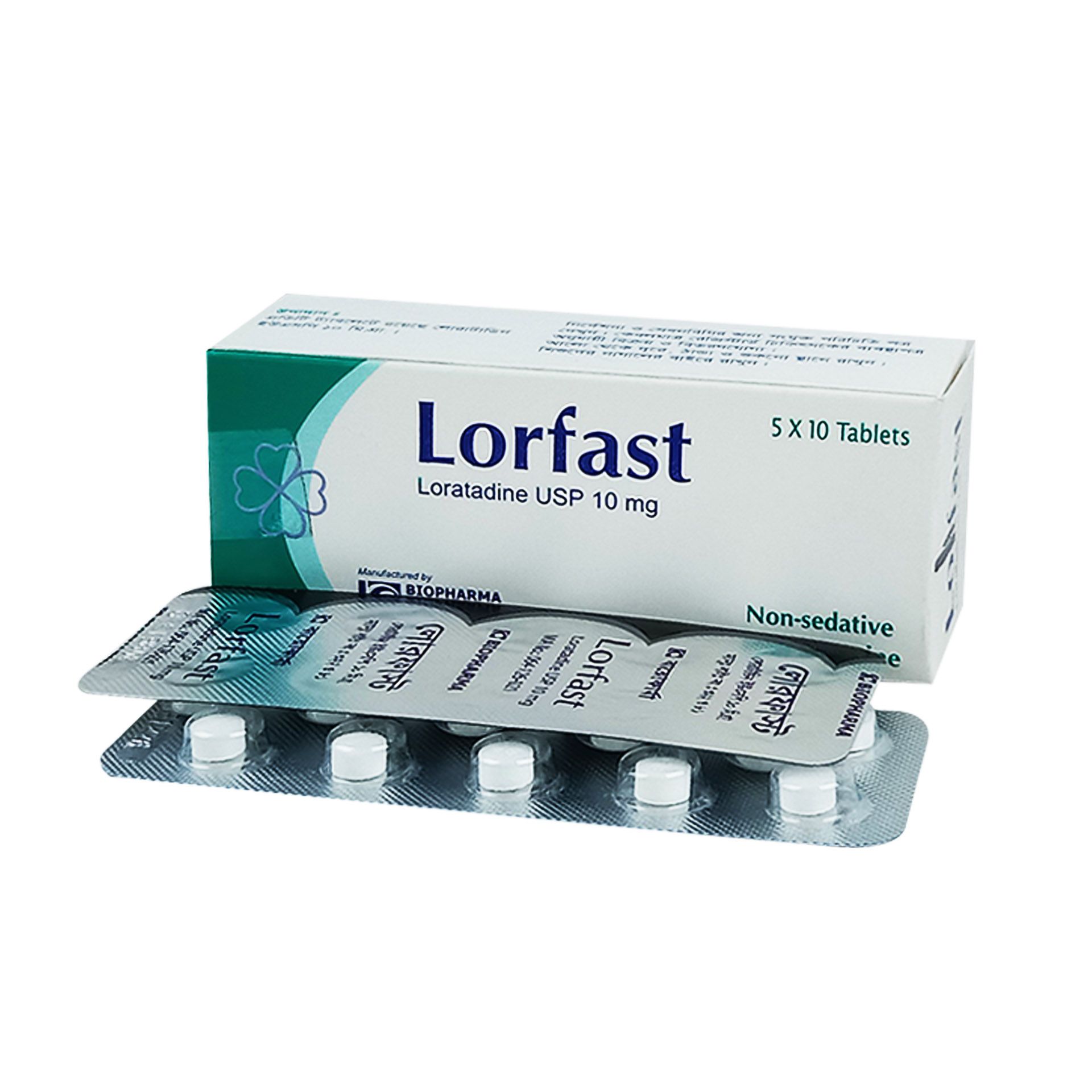 Lorfast 10 Tablet - (10mg)