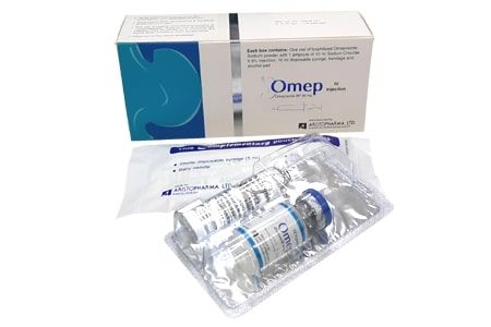 Omep IV Injection - (40mg/Vial)