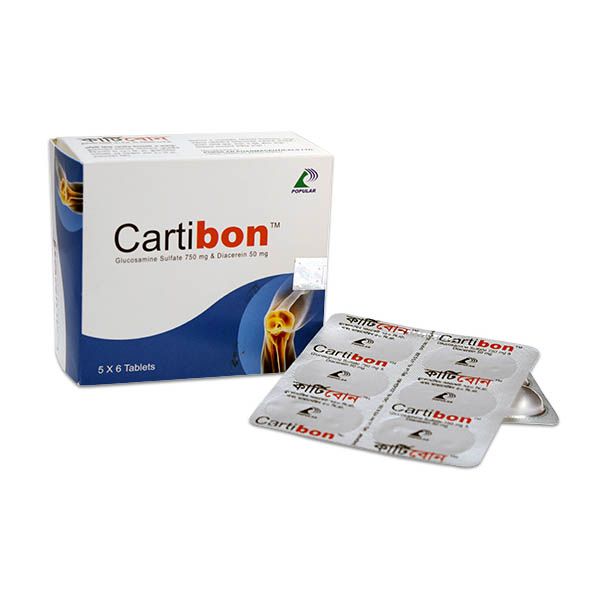 Cartibon Tablet - (50mg+750mg)