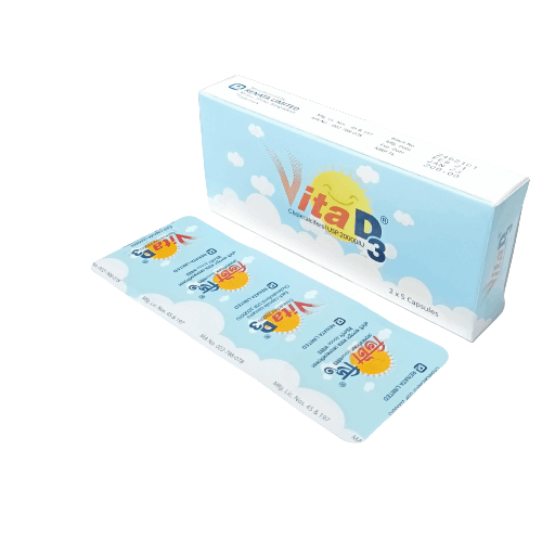 Vita D3 20000 Capsule - (20000IU)