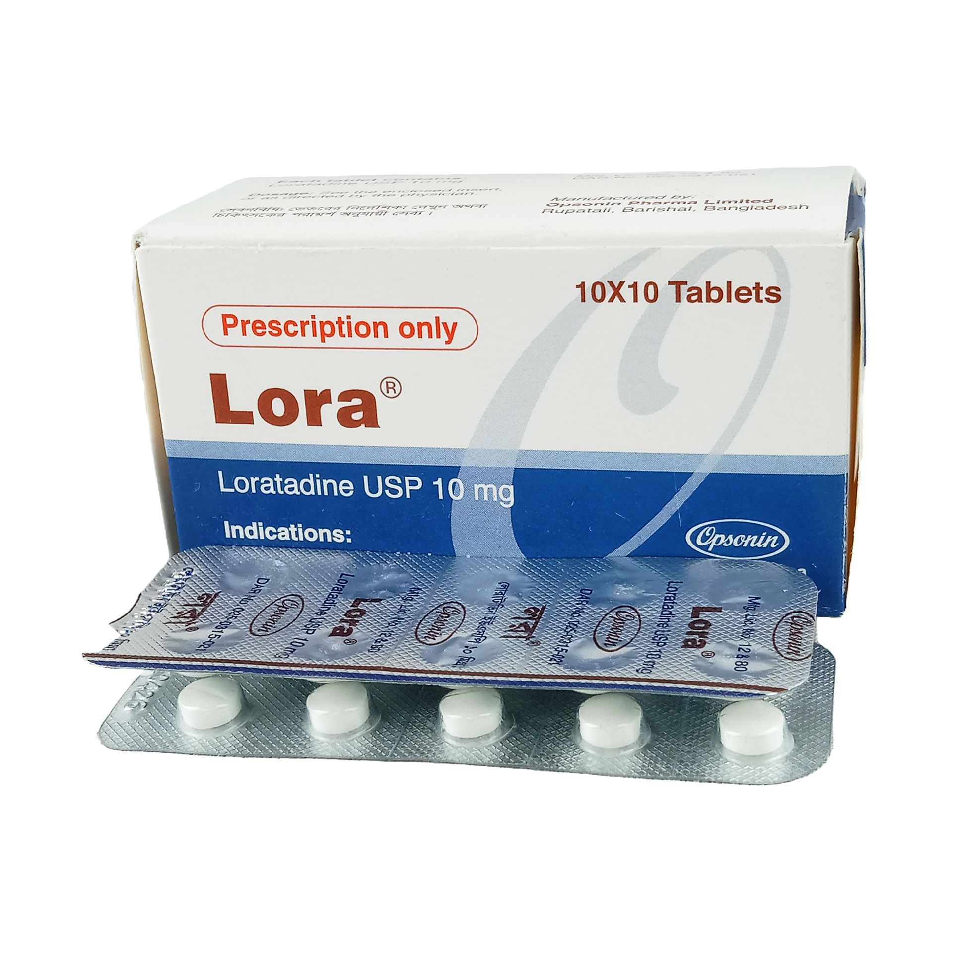 Lora 10 Tablet - (10mg)