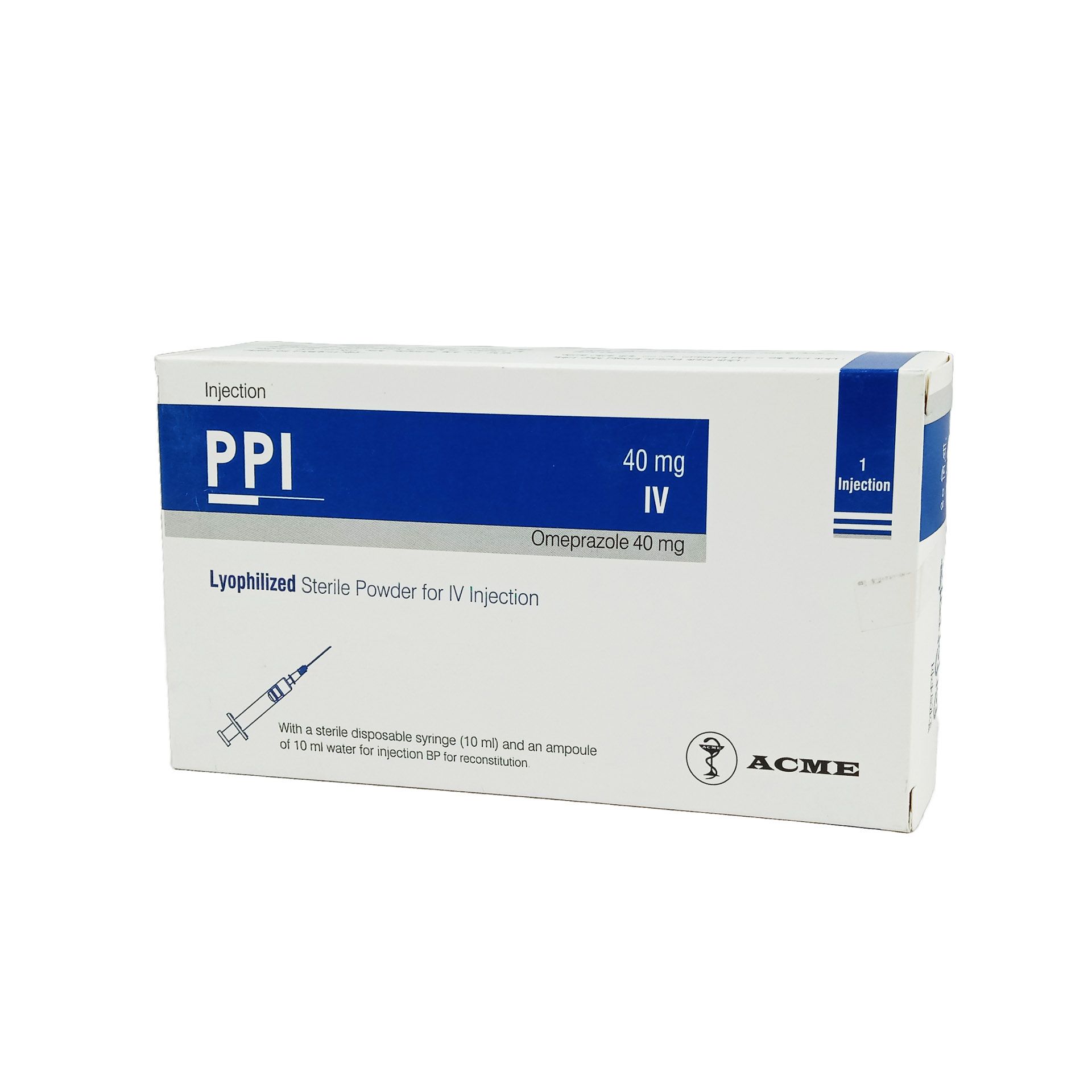 PPI IV Injection - (40mg/Vial)