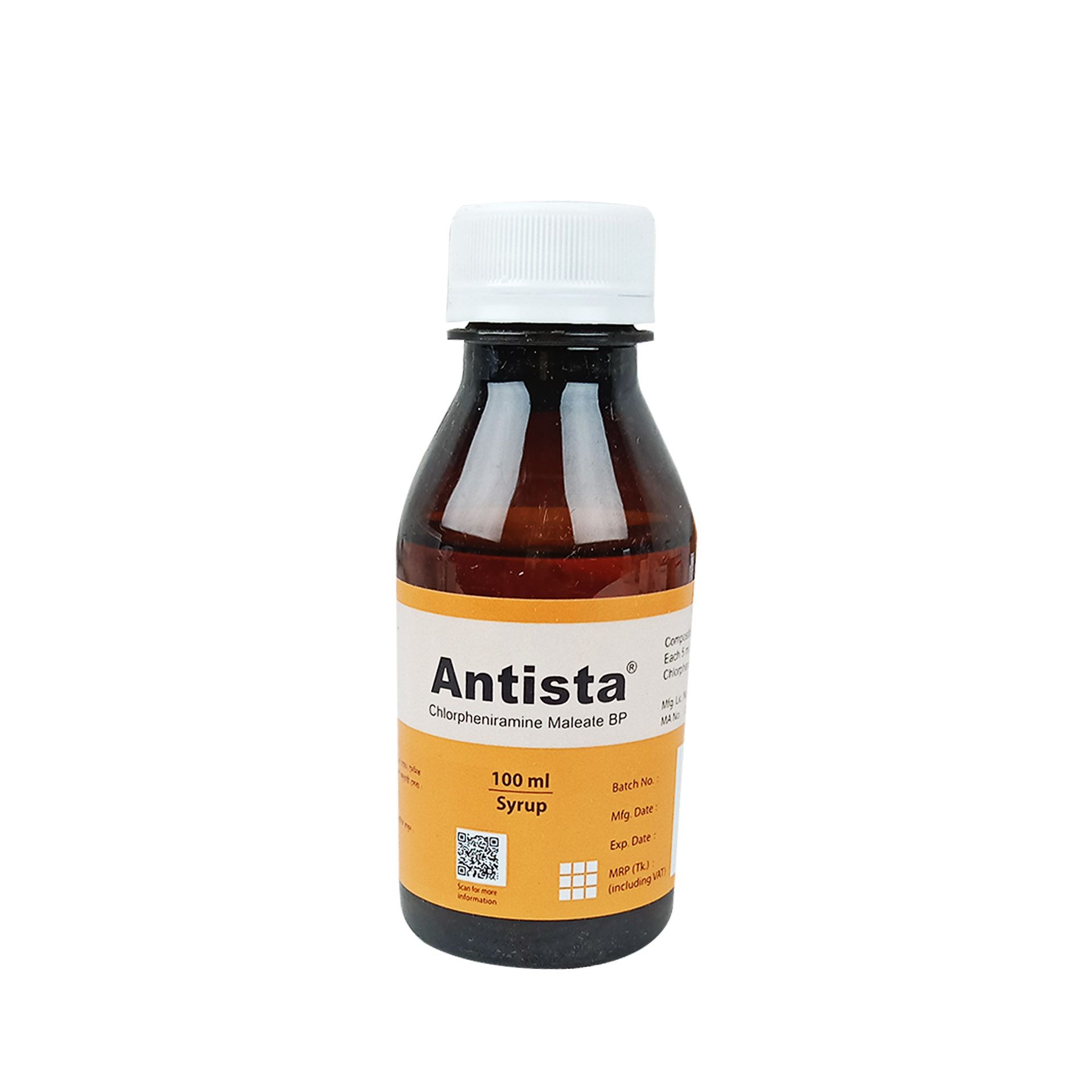 Antista Syrup - (2mg/5ml)