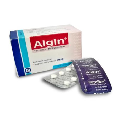 Algin Tablet - (50mg)-1 strip