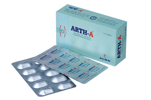 Arth A Tablet - (200mg+250mg)