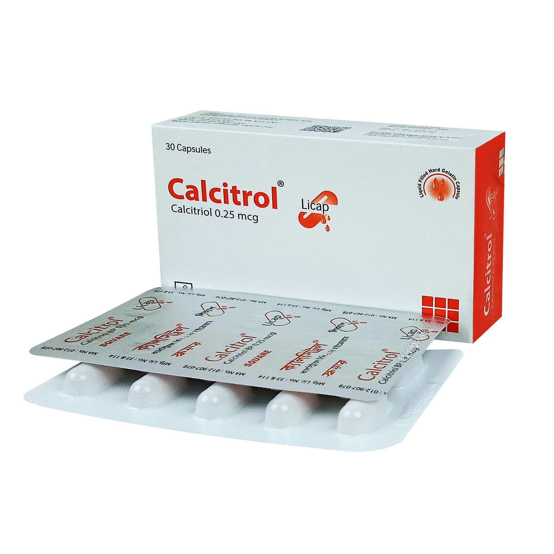 Calcitrol 0.25 Capsule - (0.25mcg)
