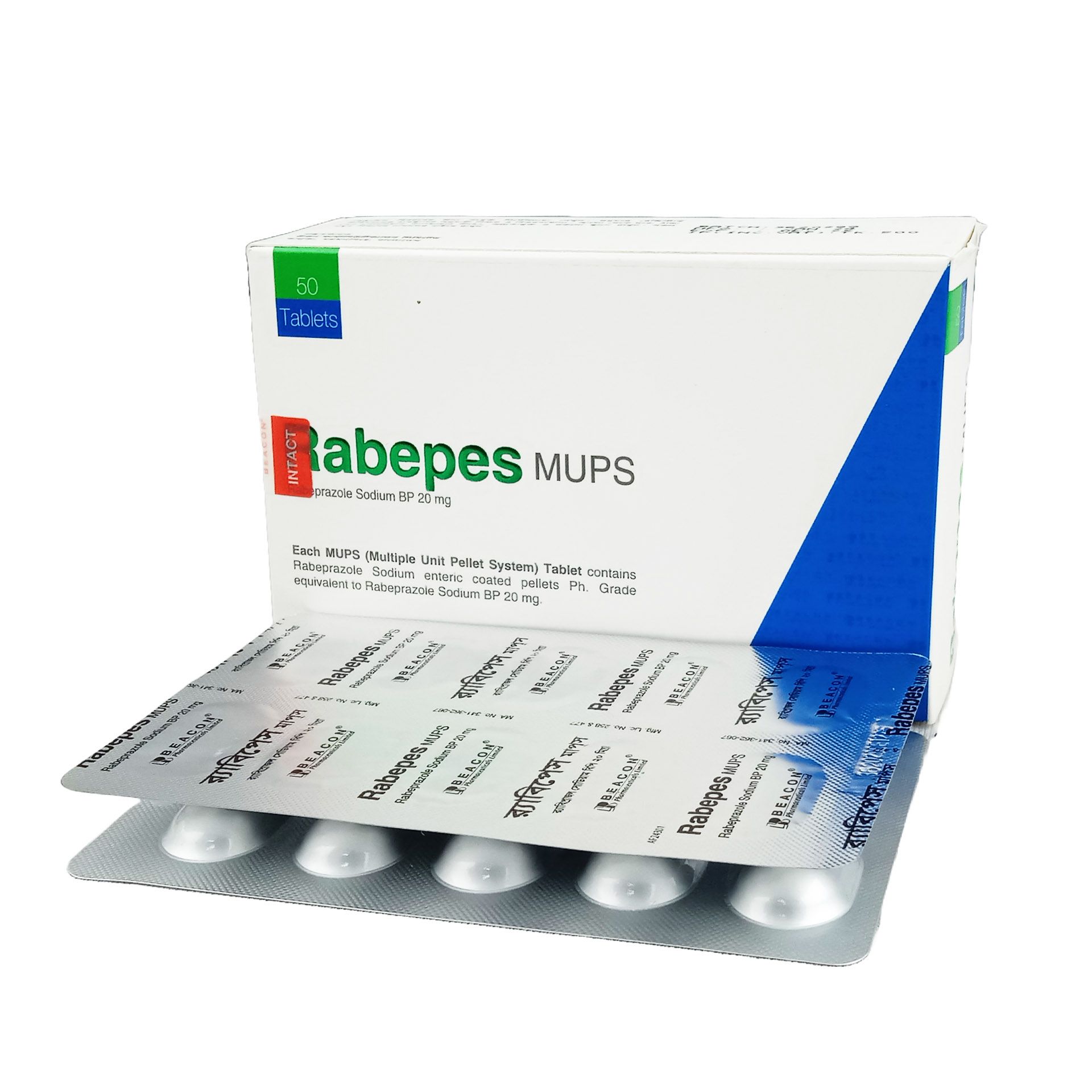 Rabepes Mups 20 - 1 strip