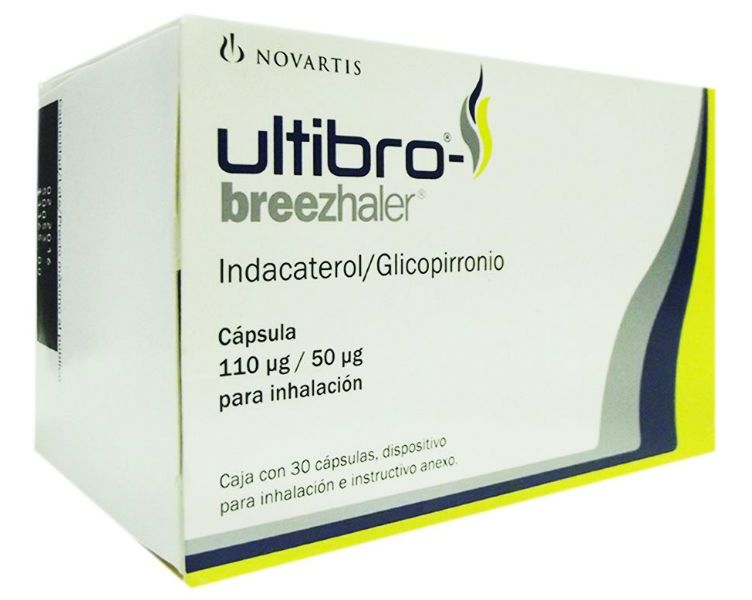 Ultibro Breezhaler Capsule - (50mcg+110mcg)