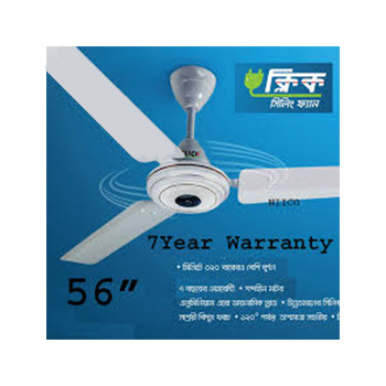 Ceiling Fan Click 56 inch Crown Series Blade Size 1400 mm Aluminium Blade With Free Regulator (7 Years Replessment Warranty)