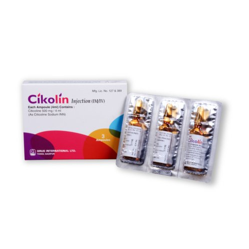Cikolin Injection - (500mg/4ml)