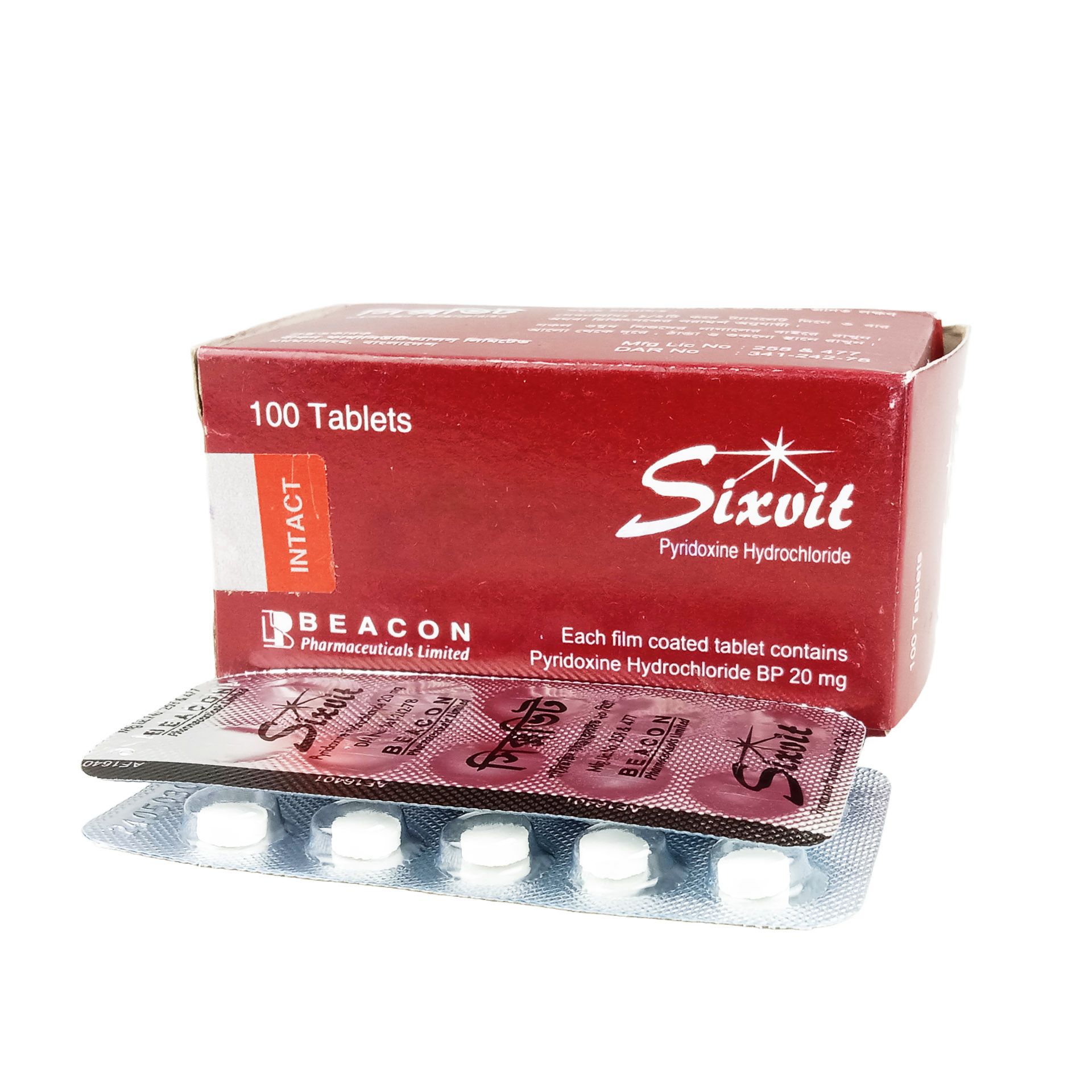 Sixvit 20 Tablet - (20mg)