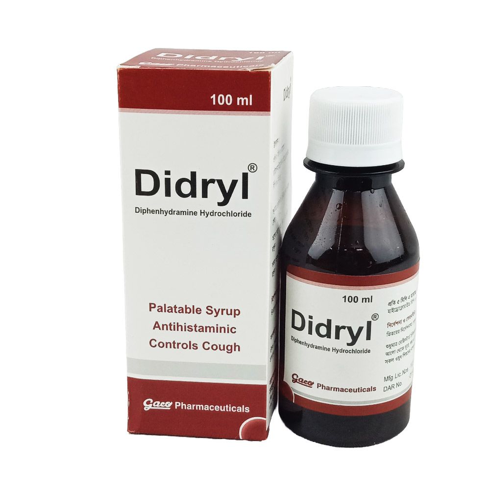 Didryl Syrup - (10mg/5ml)