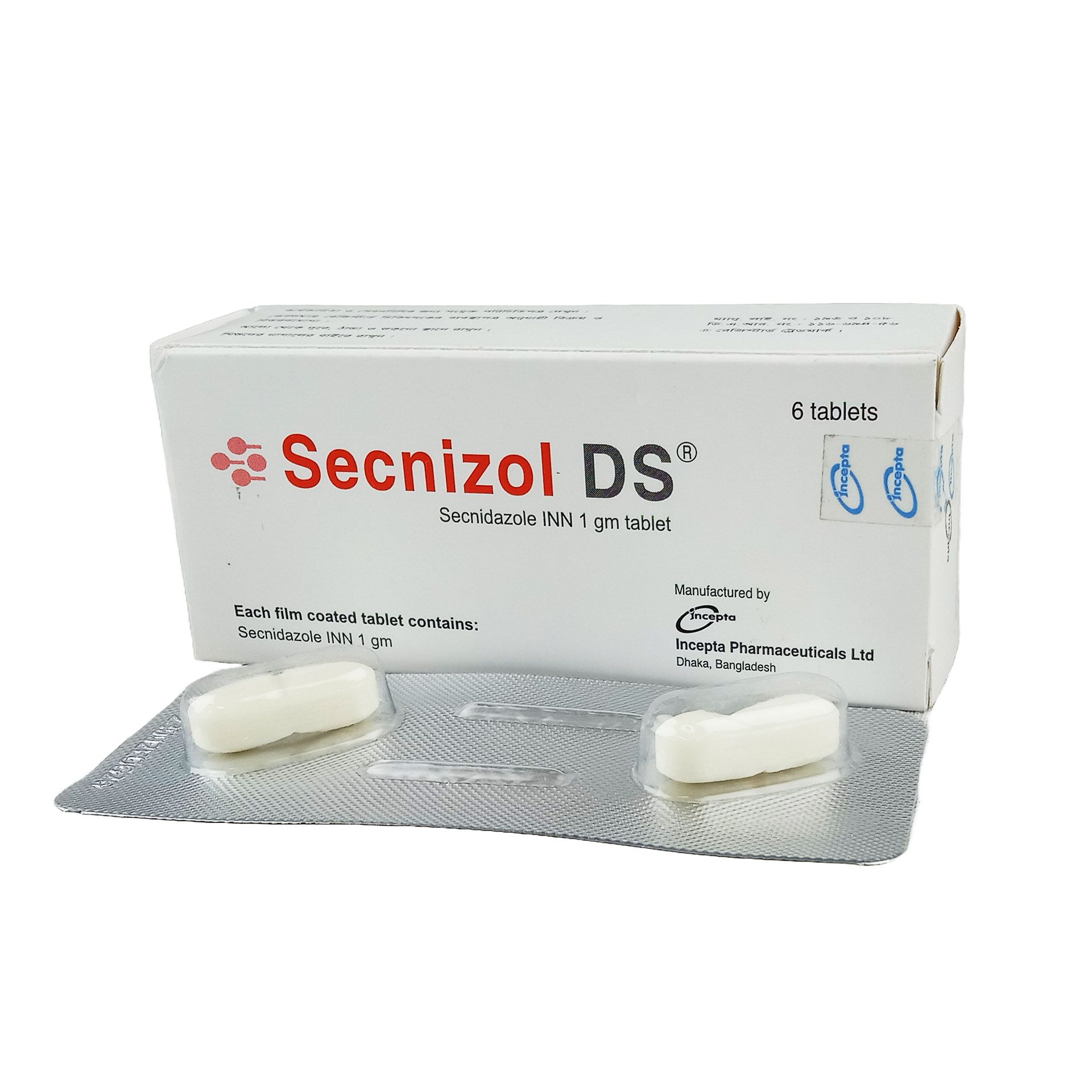 Secnizol DS Tablet - (1gm)- 1 tablet