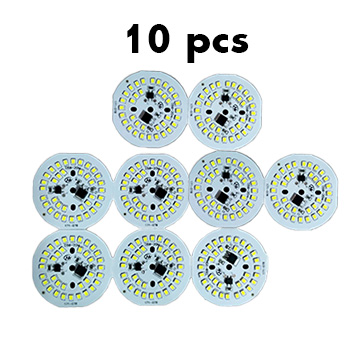 FZ 10pcs 20w AC220V White LED Bulb lamp plate No Need Adapter LED