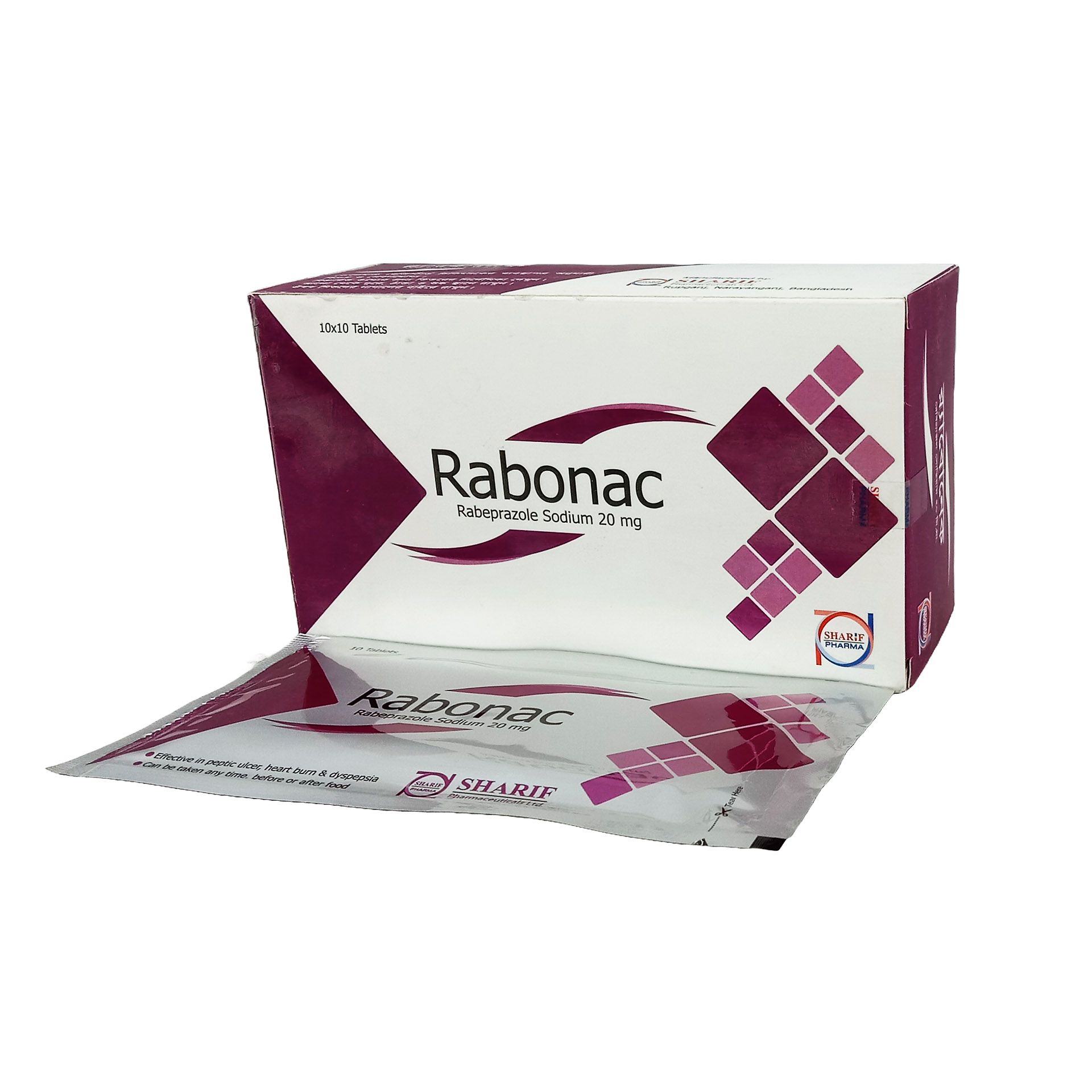 Rabonac Tablet - (20mg) - 1 tablet