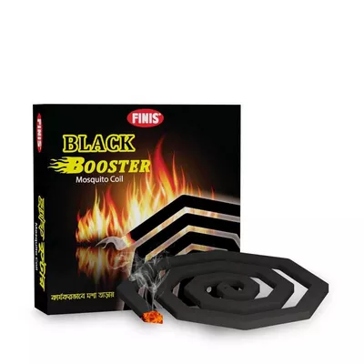 Finis Black Booster Mosquito Coil 10 pcs