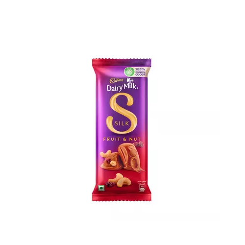 Cadbury Dairy Milk Silk Fruit & Nut Chocolate Bar 55 gm