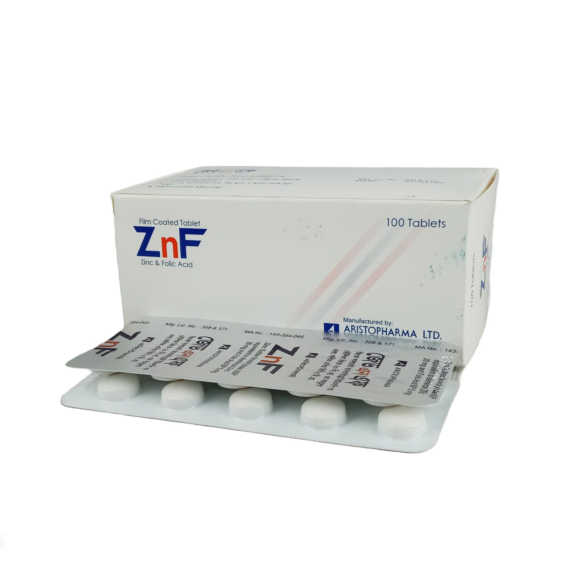 ZnF Tablet - (5mg+20mg)