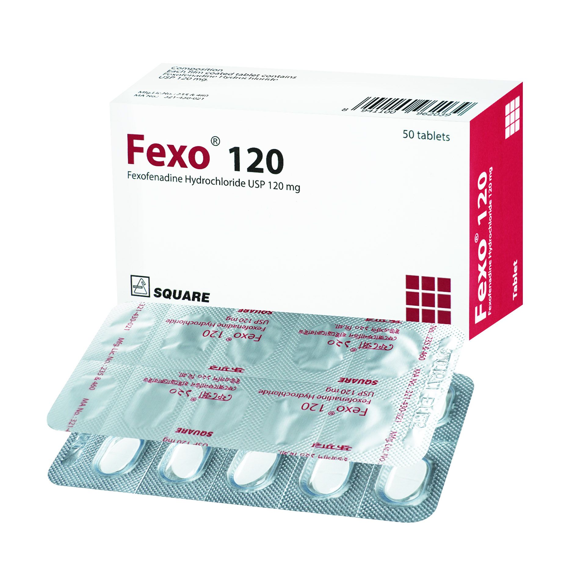 Fexo 120 Tablet - (120mg)