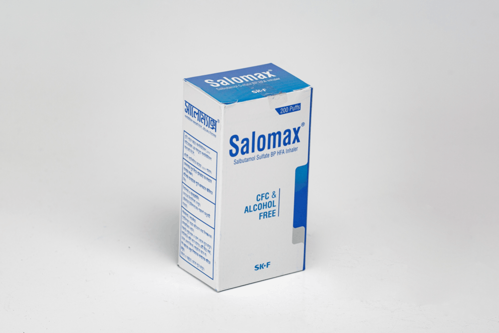 Salomax HFA Inhaler - (100mcg/Puff)