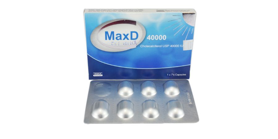 Max D 40000 Capsule - (40000IU)