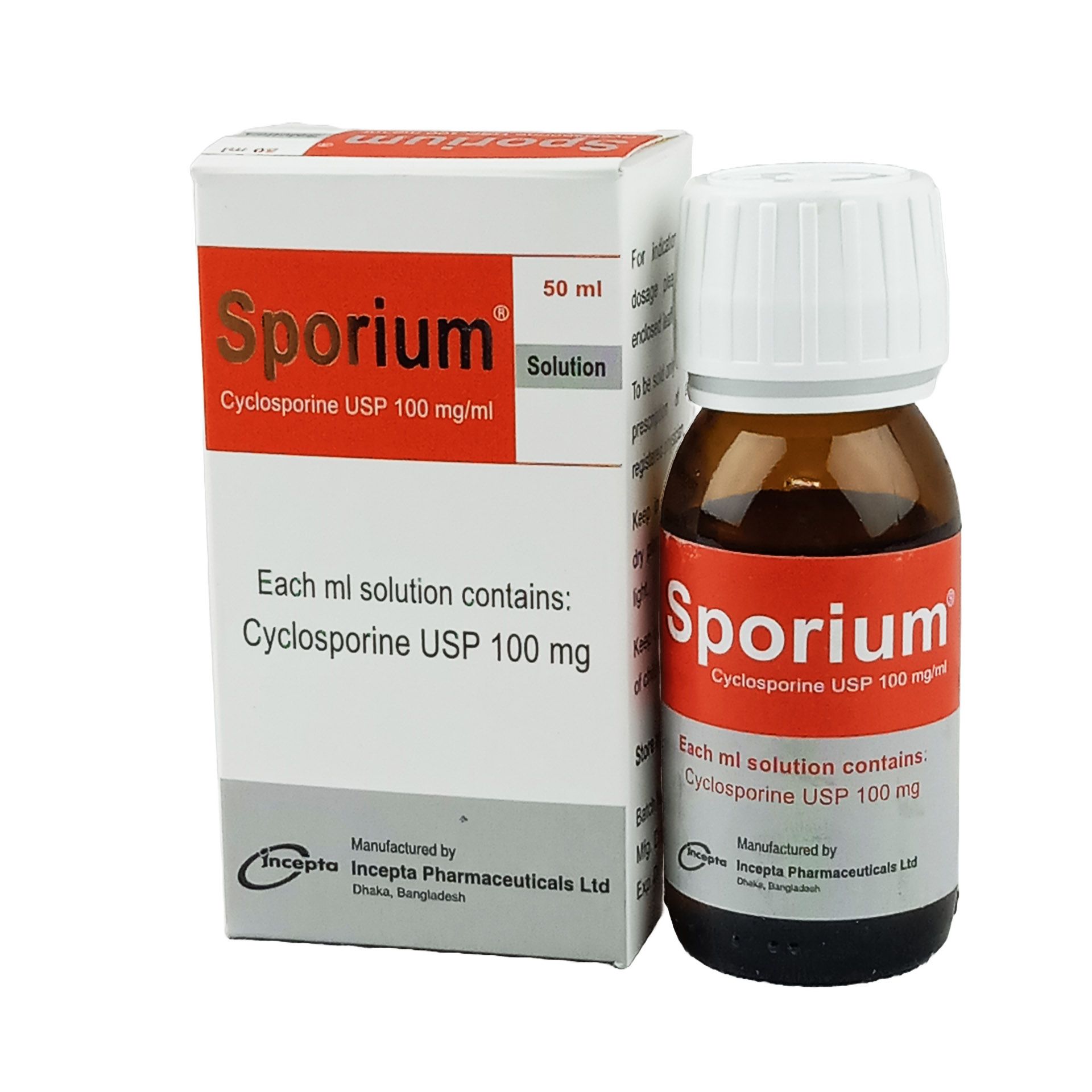 Sporium Solution - (100mg/ml)