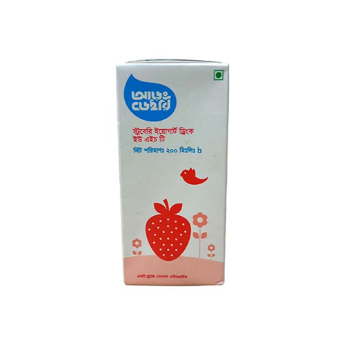 Aarong Dairy Strawberry Yogurt Drink UTH 200 ml