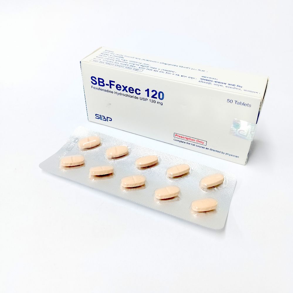 SB-Fexec 120 Tablet - (120mg)