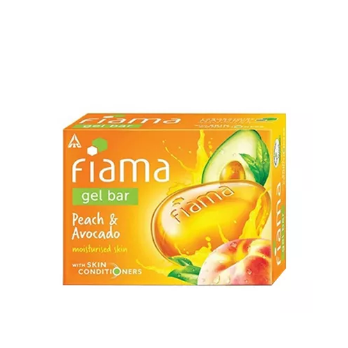 Fiama Gel Bar Soap Peach & Avocado 125 gm