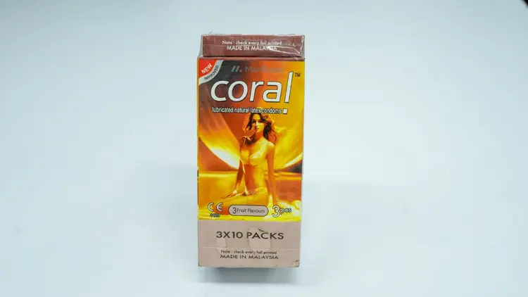 Coral Condoms Sexual Wellness