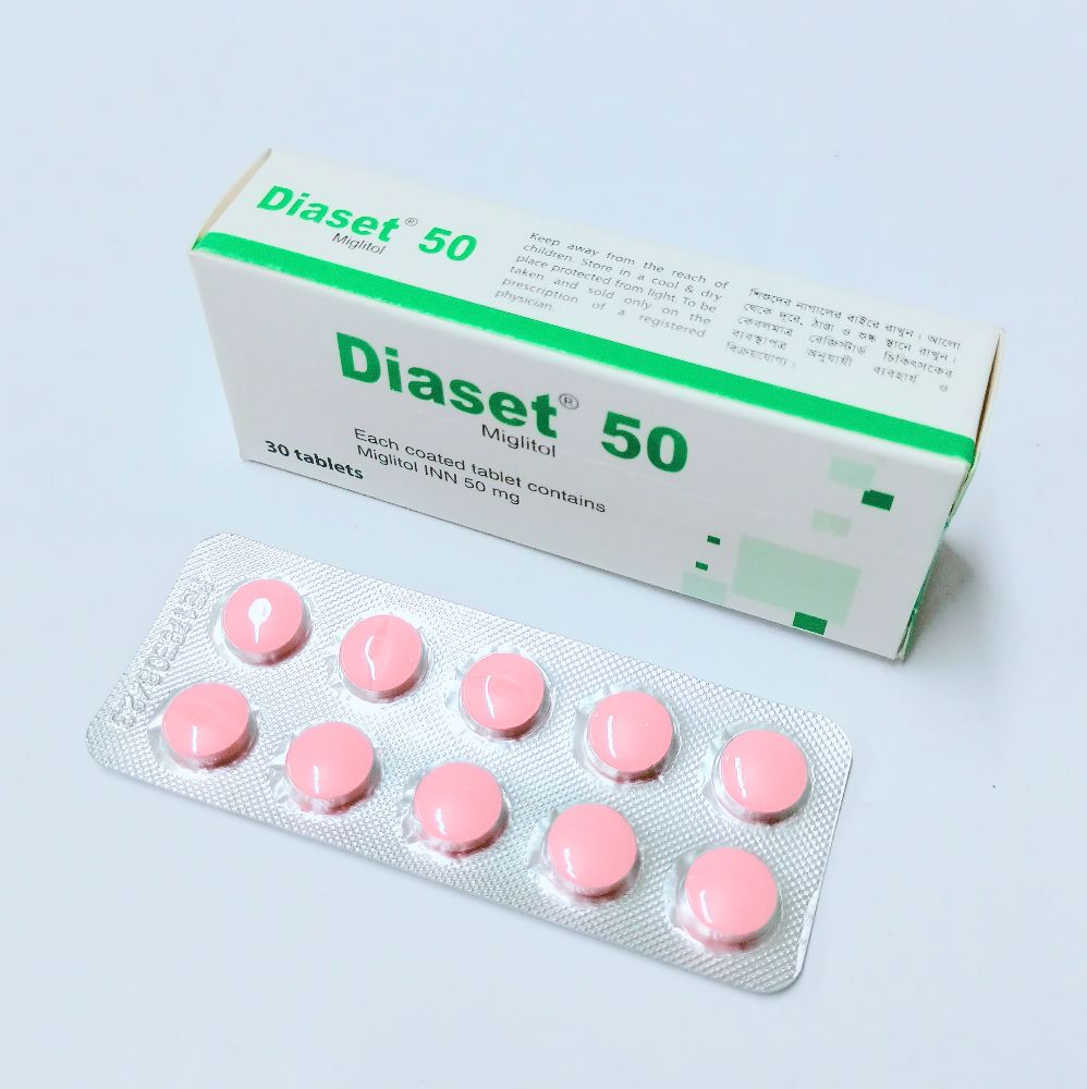 Diaset 50 Tablet - (50mg)