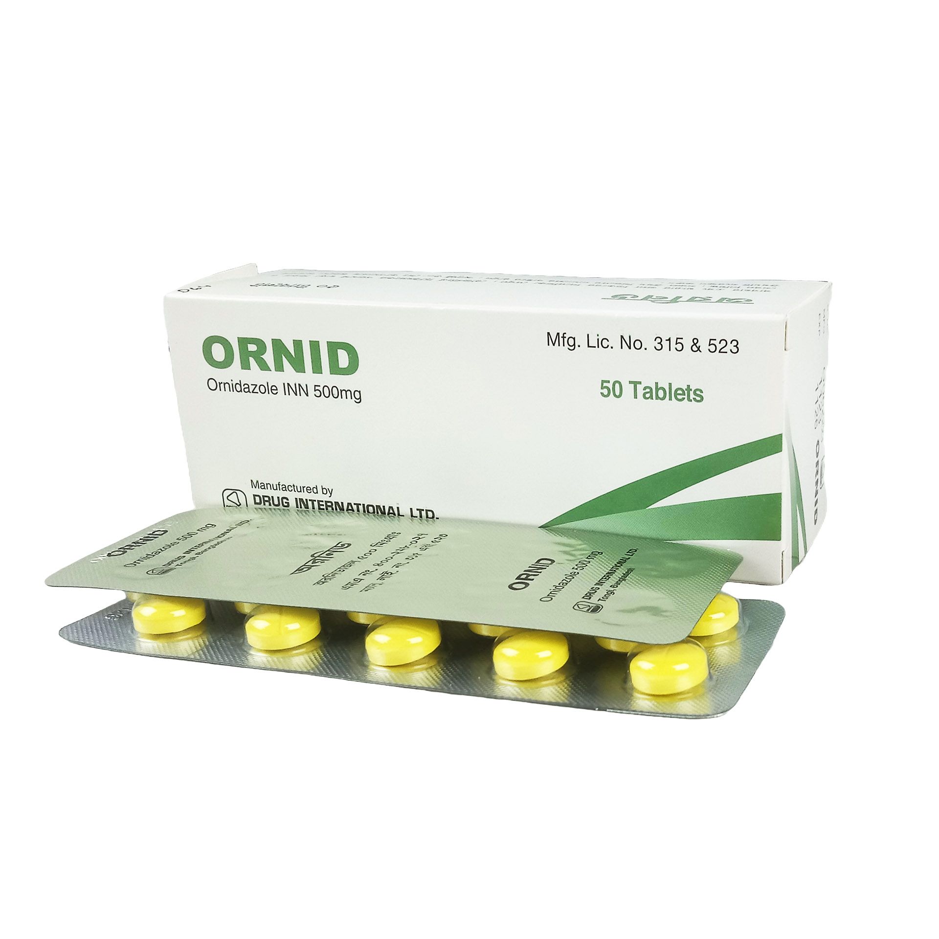 Ornid 500 - 1 strip