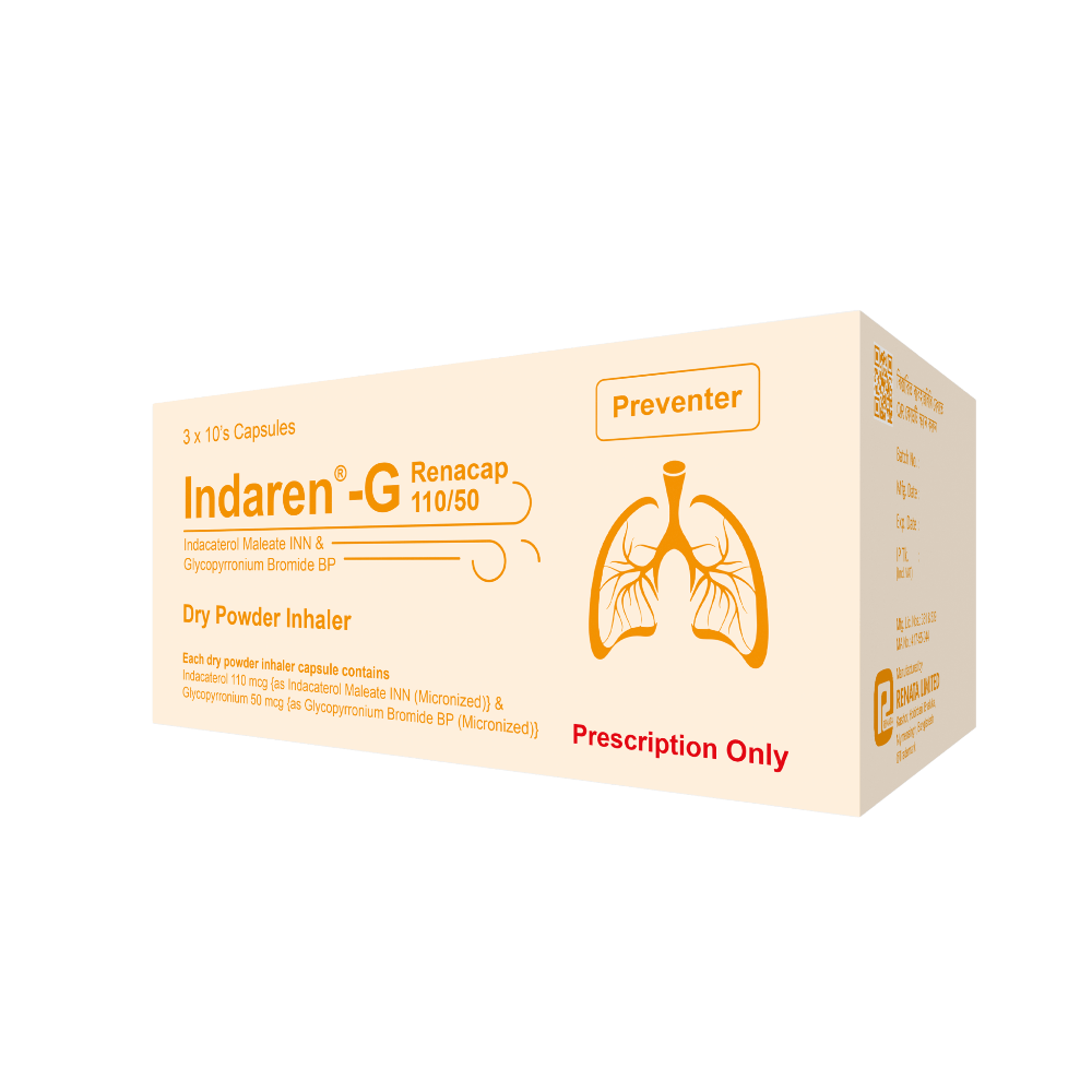 Indaren-G Capsule - (50mcg+110mcg)