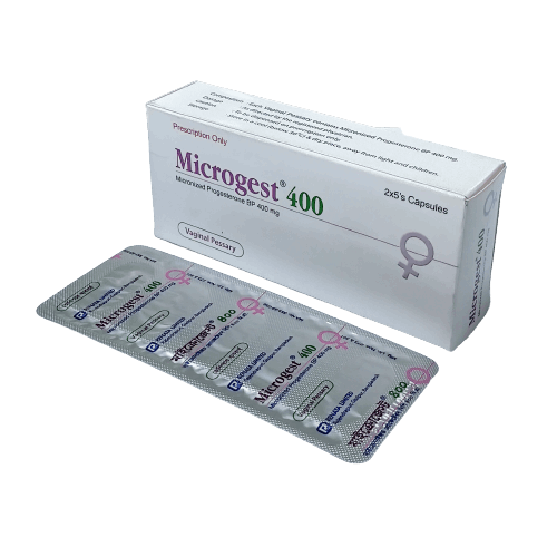 Microgest 400 Vaginal Pessary Capsule - (400mg)