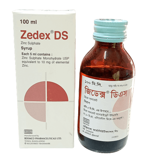 Zedex DS Syrup - (10mg/5ml)