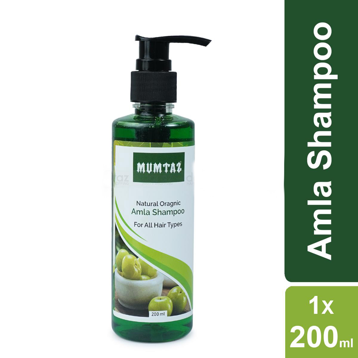 MUMTAZ Natural Organic Amla Shampoo 200 ml