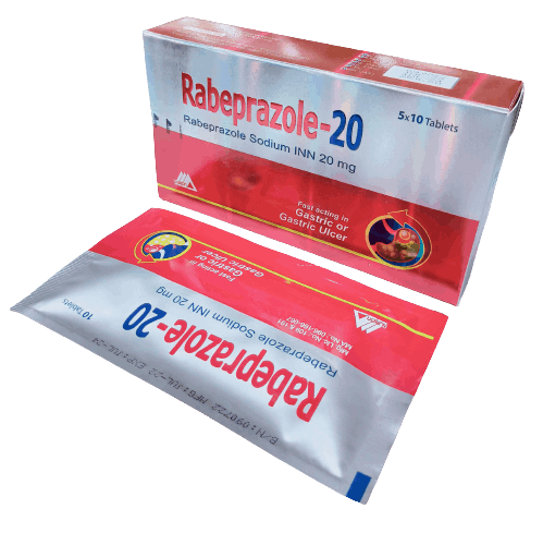 Rabeprazole Tablet - (20mg) - 1 strip
