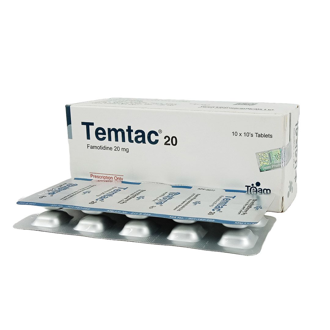 Temtac Tablet - (20mg) - 1 strip