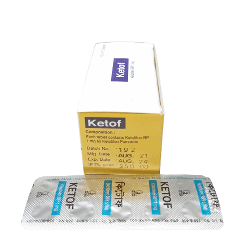 Ketof Tablet - (1mg)