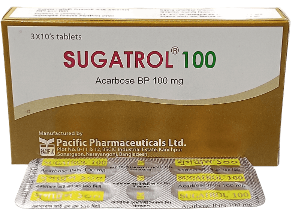 Sugatrol 100 Tablet - (100mg)