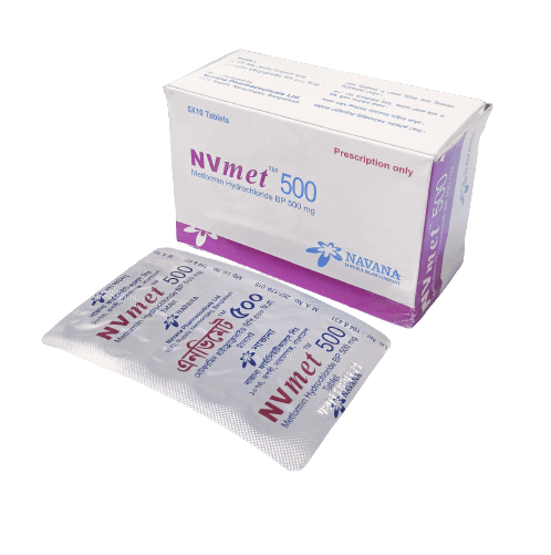 NV-Met 500 Tablet - (500mg)